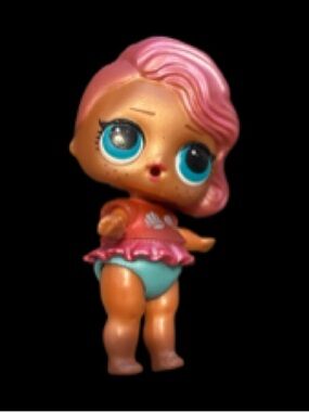Pearl Surpise Big Sister “Treasure” Pink-haired Mermaid Doll Family series